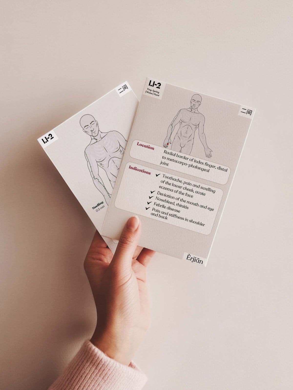 TCM Large Intestine Meridian Flashcards (Acupuncture Points)