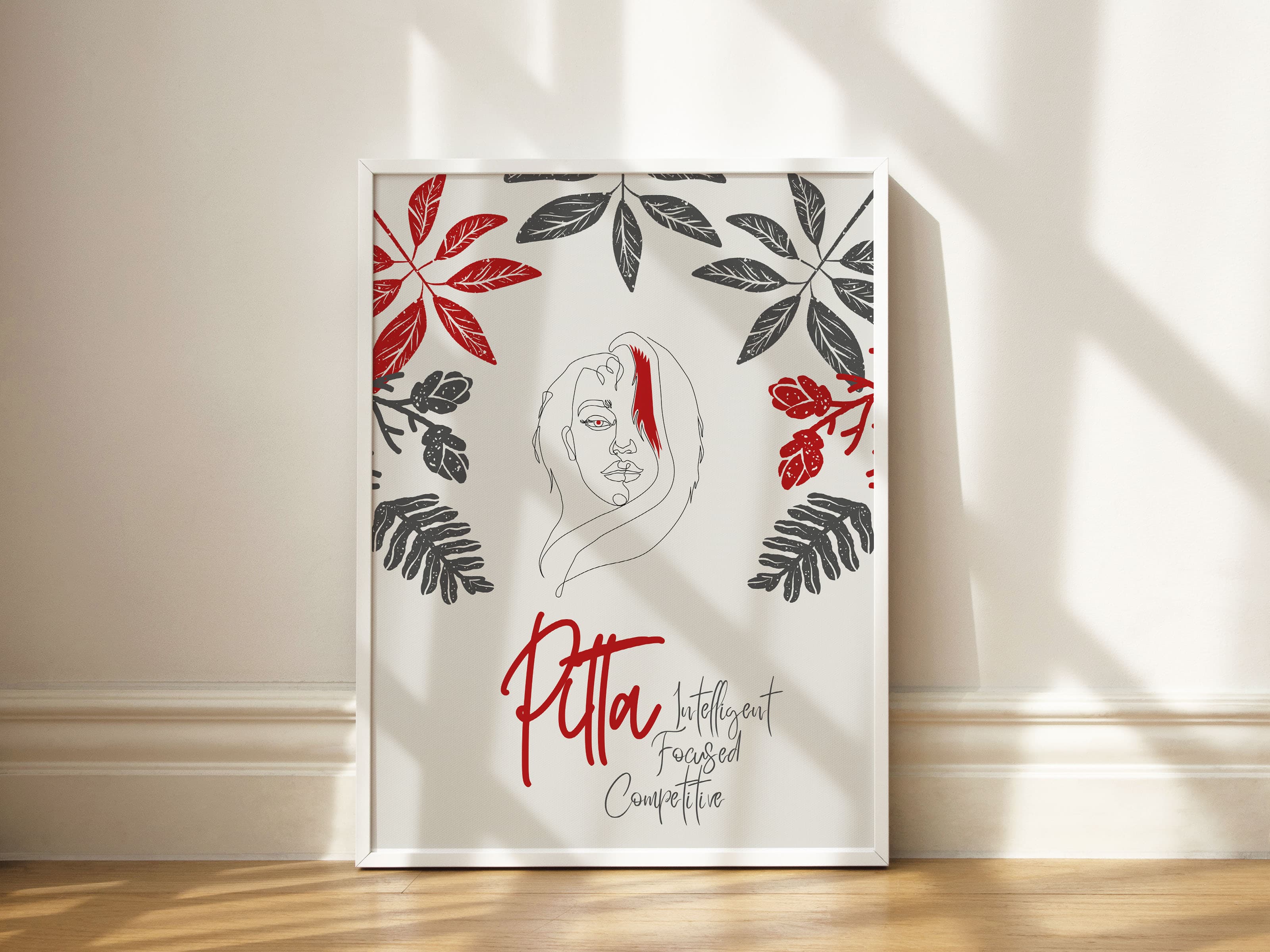 I am Pitta Dosha Poster