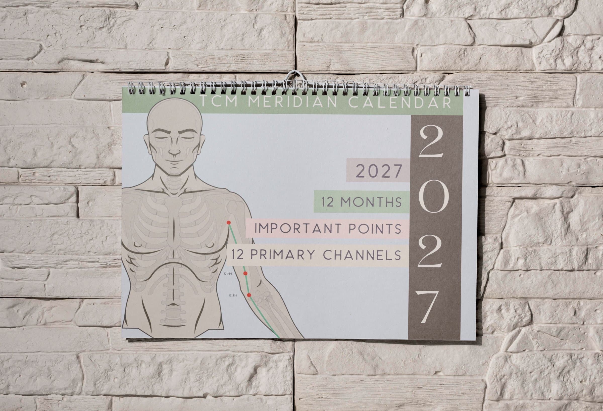 TCM Meridian Calendar for Acupuncturists