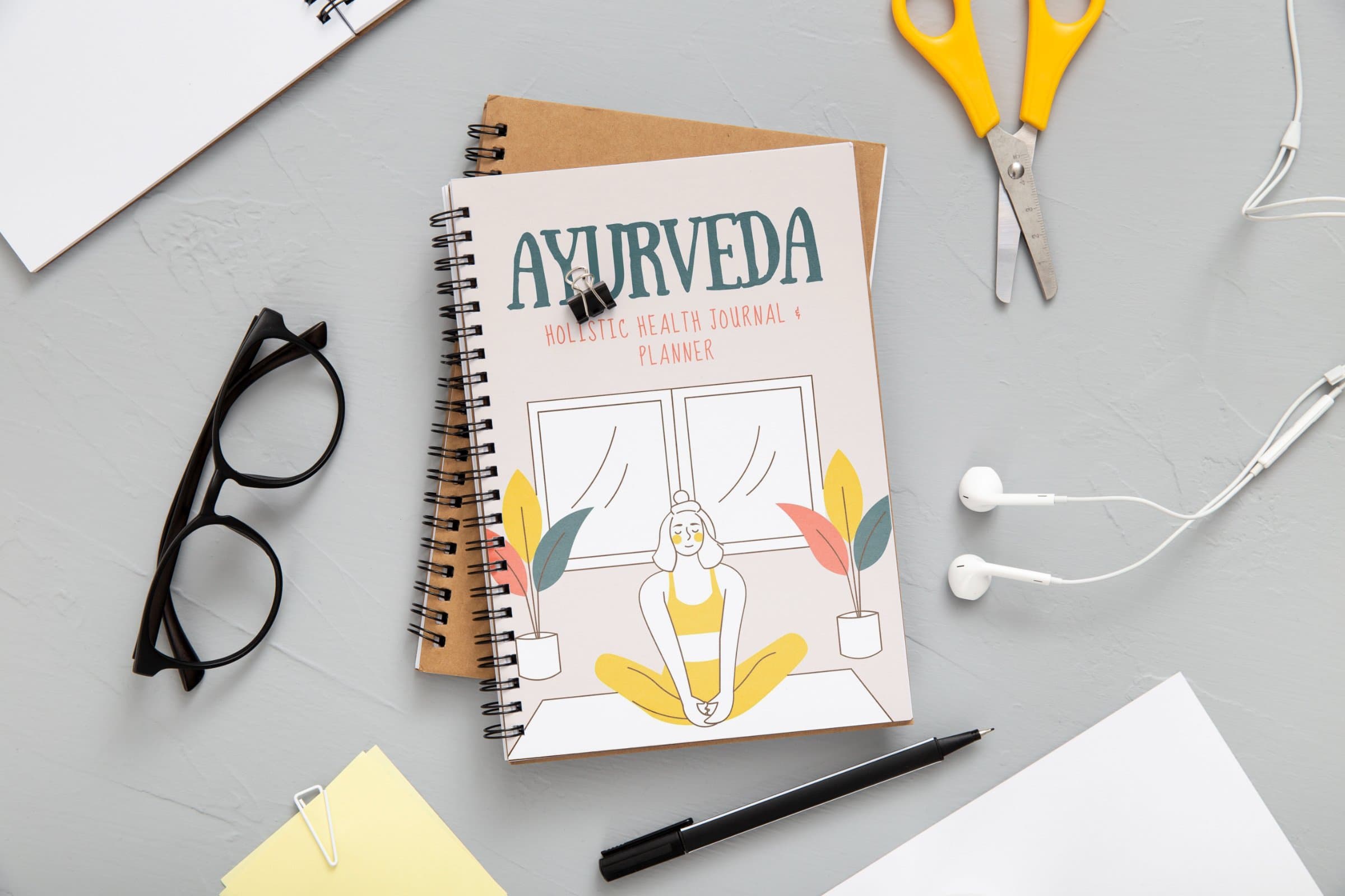 Ayurveda Planner & Workbook for Holistic Health