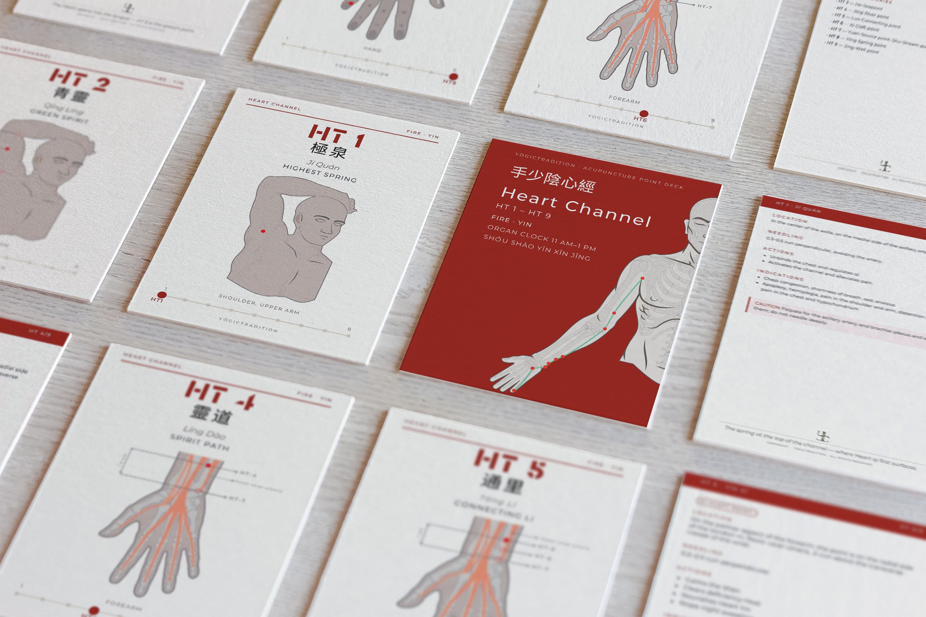 TCM Heart Meridian Flashcards (Acupuncture Points)