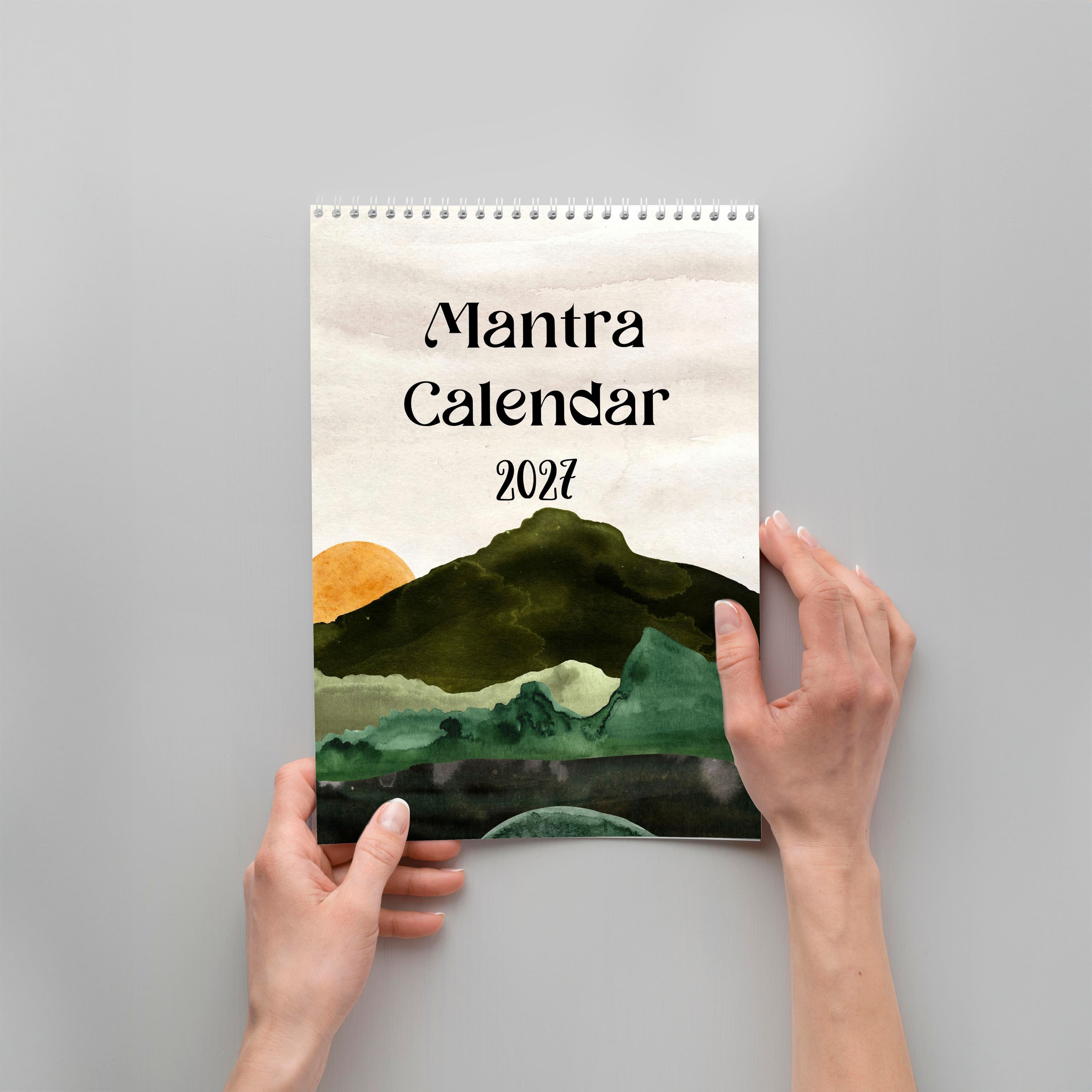 Sanskrit Mantra Calendar 2027: Quotes & Phrases